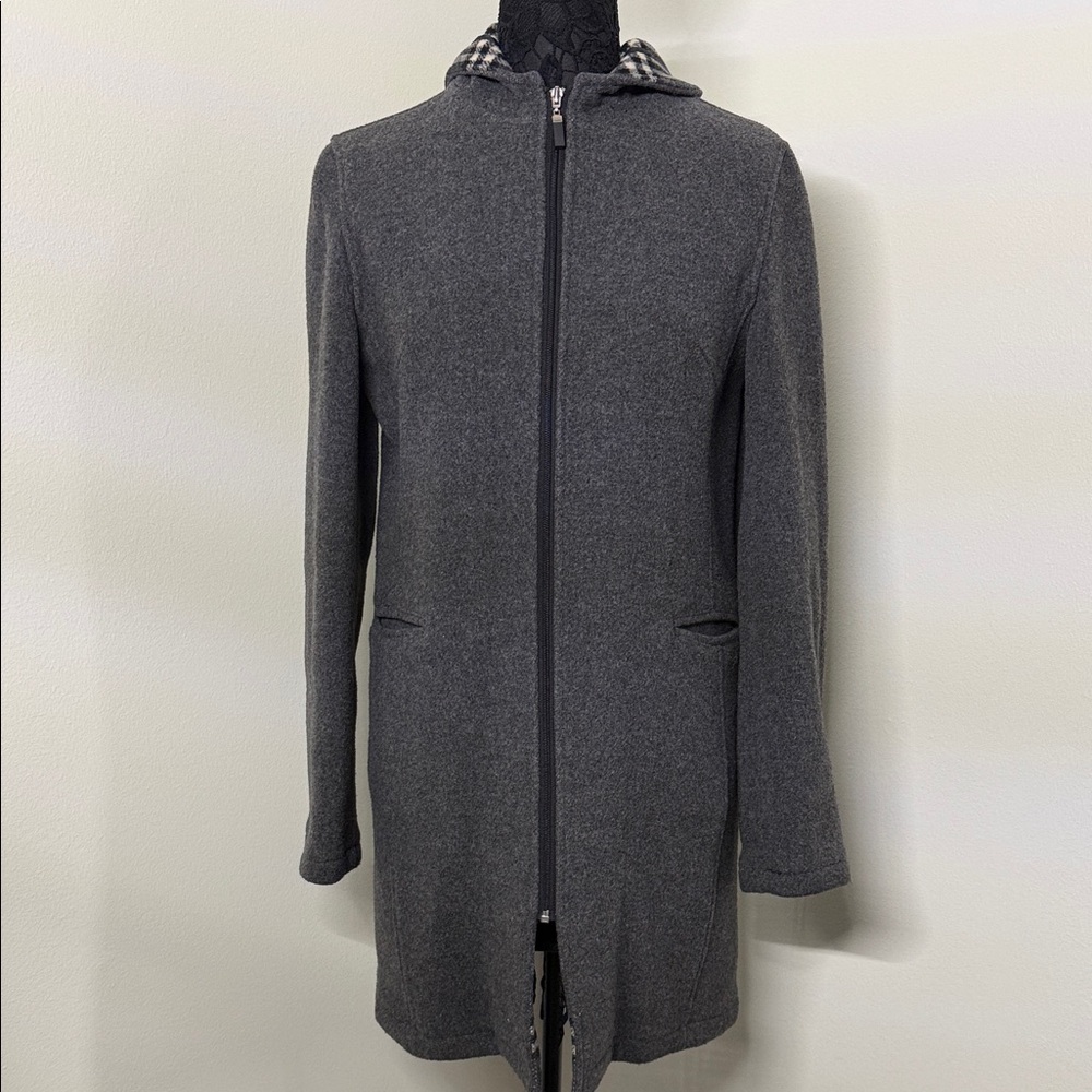 Giacca Gray Hooded Coat